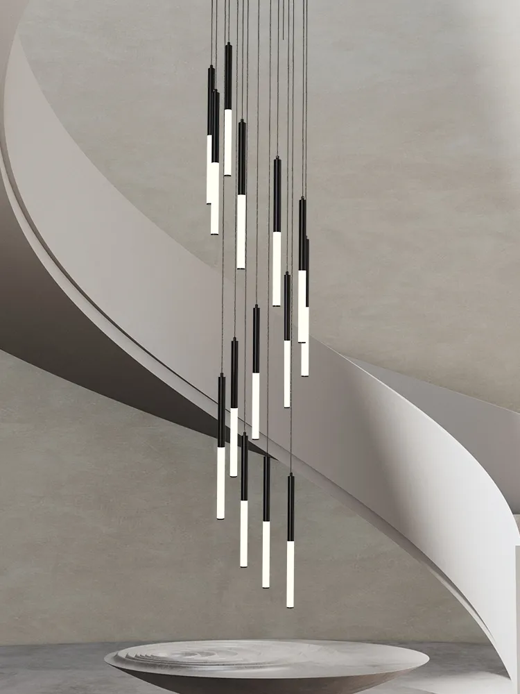 Interior Design Youtube - Lustre LED moderne au design créatif