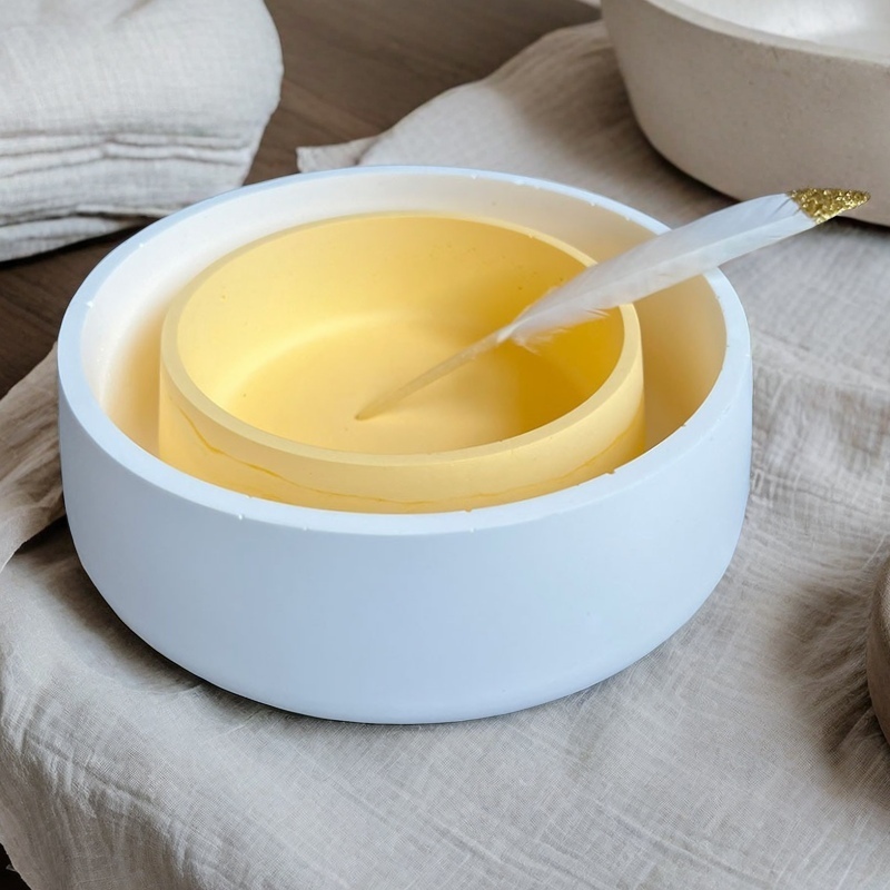 Terrazzo Pot Cement - Grands moules en silicone pour pot