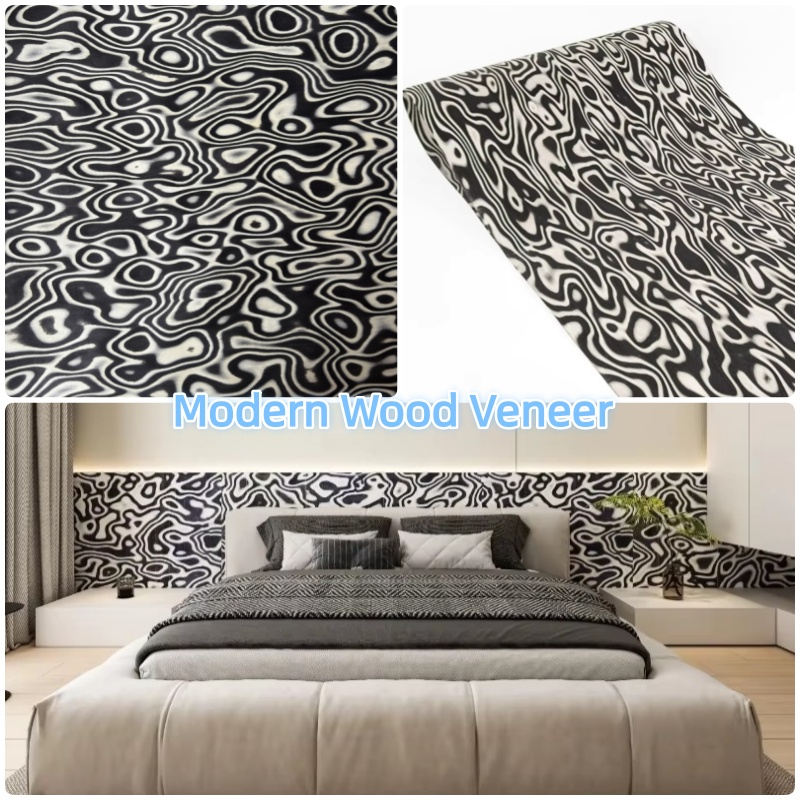 Interior Design Tech - Feuille de placage de bois graphique