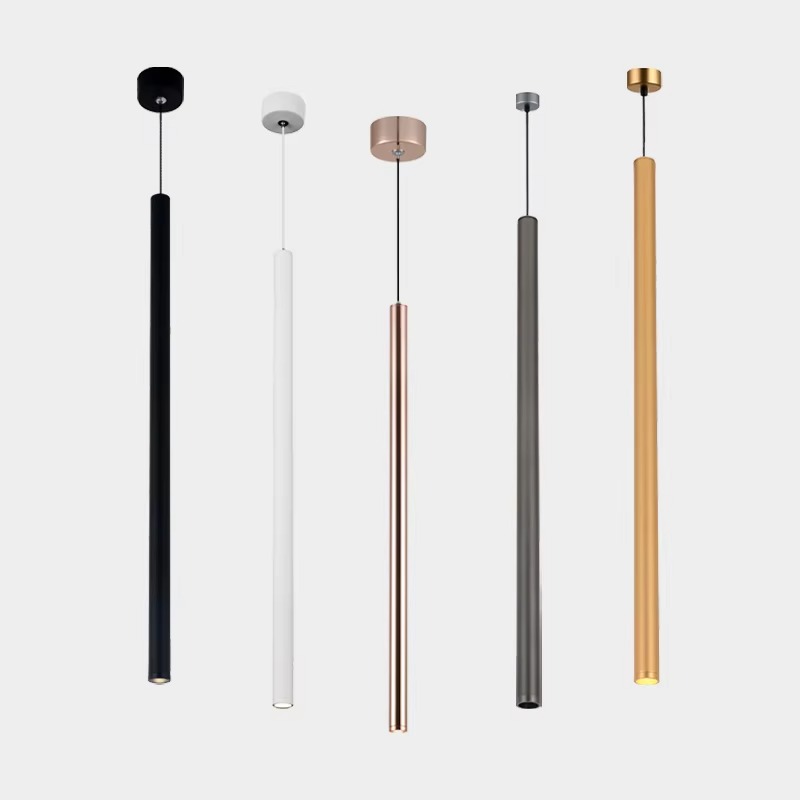 Interior Design Youtube - Lustre moderne noir au design LED,