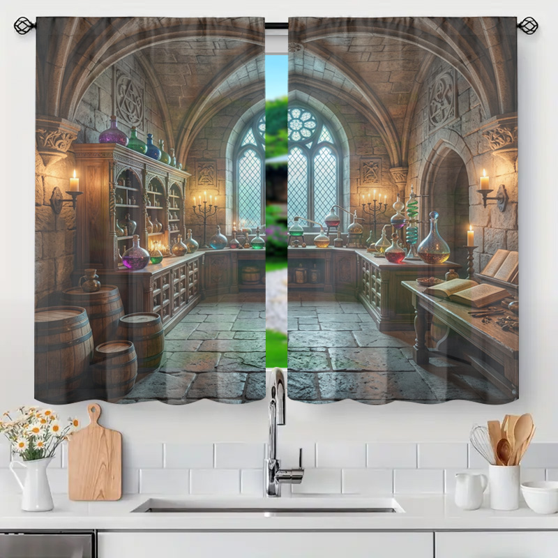 Interior Design Youtube - Rideaux de fenêtre gothiques pour cathédrale,