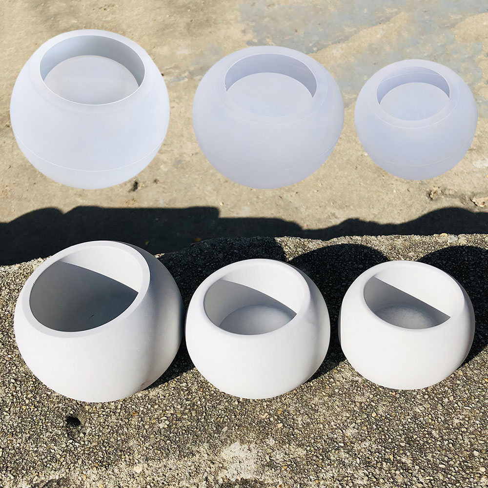 Kit de 3 moules en silicone po - Terrazzo Pot Cement avis et prix