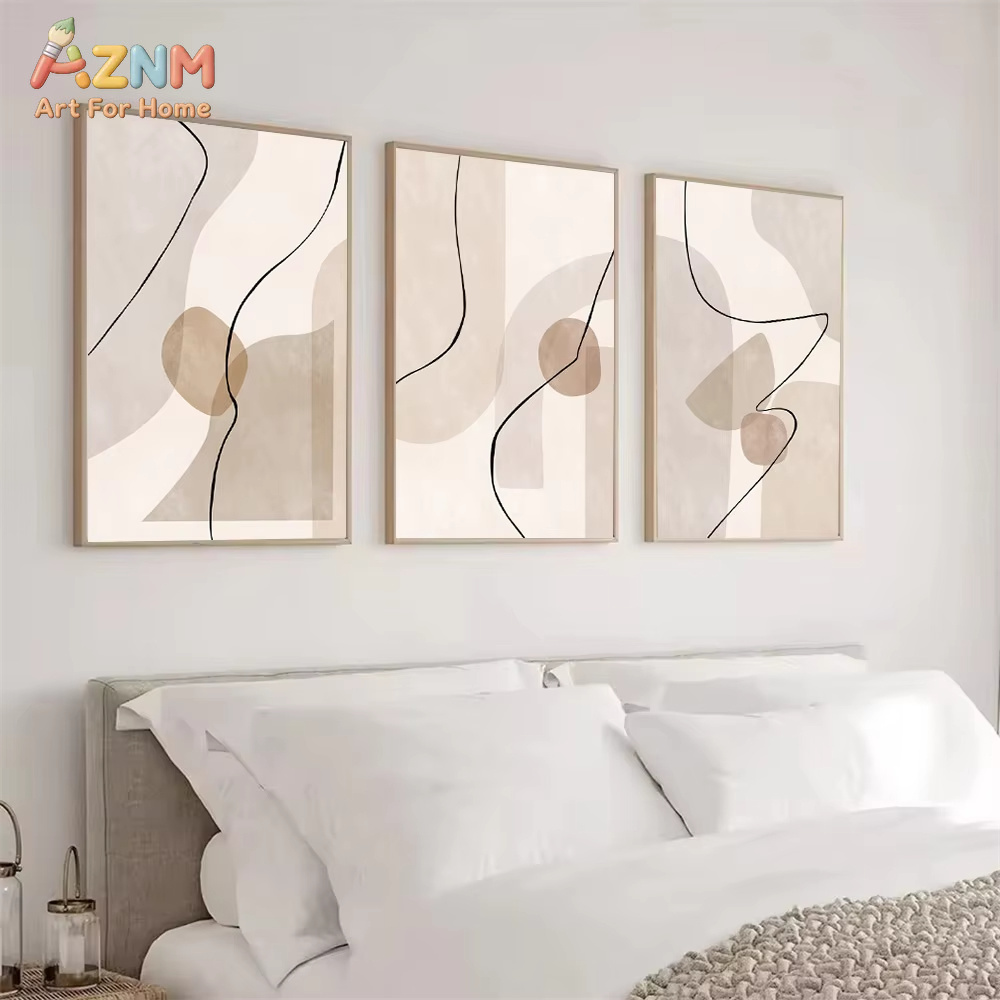Peinture sur toile abstraite b - Interior Designer avis et prix