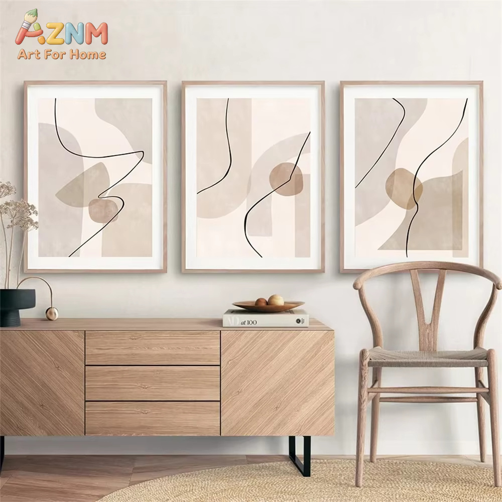 Peinture sur toile abstraite b - Interior Designer avis et prix