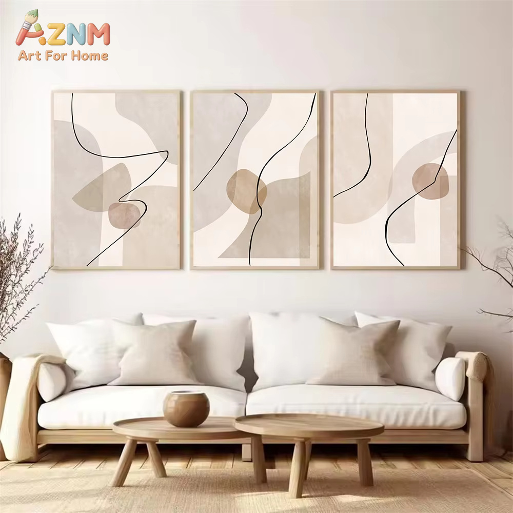 Peinture sur toile abstraite b - Interior Designer avis et prix