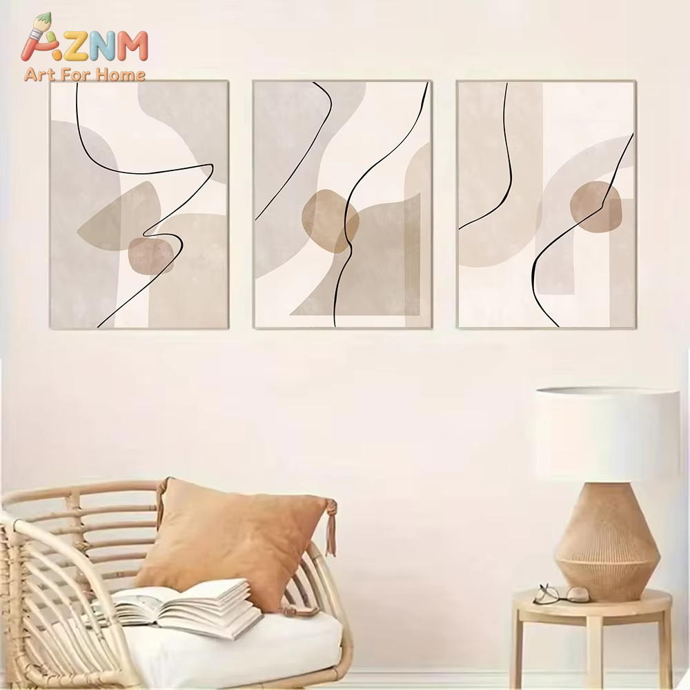 Peinture sur toile abstraite b - Interior Designer avis et prix