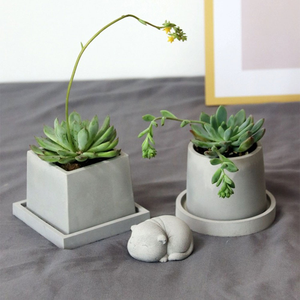Pot de plante en ciment, moule - Terrazzo Pot Cement avis et prix