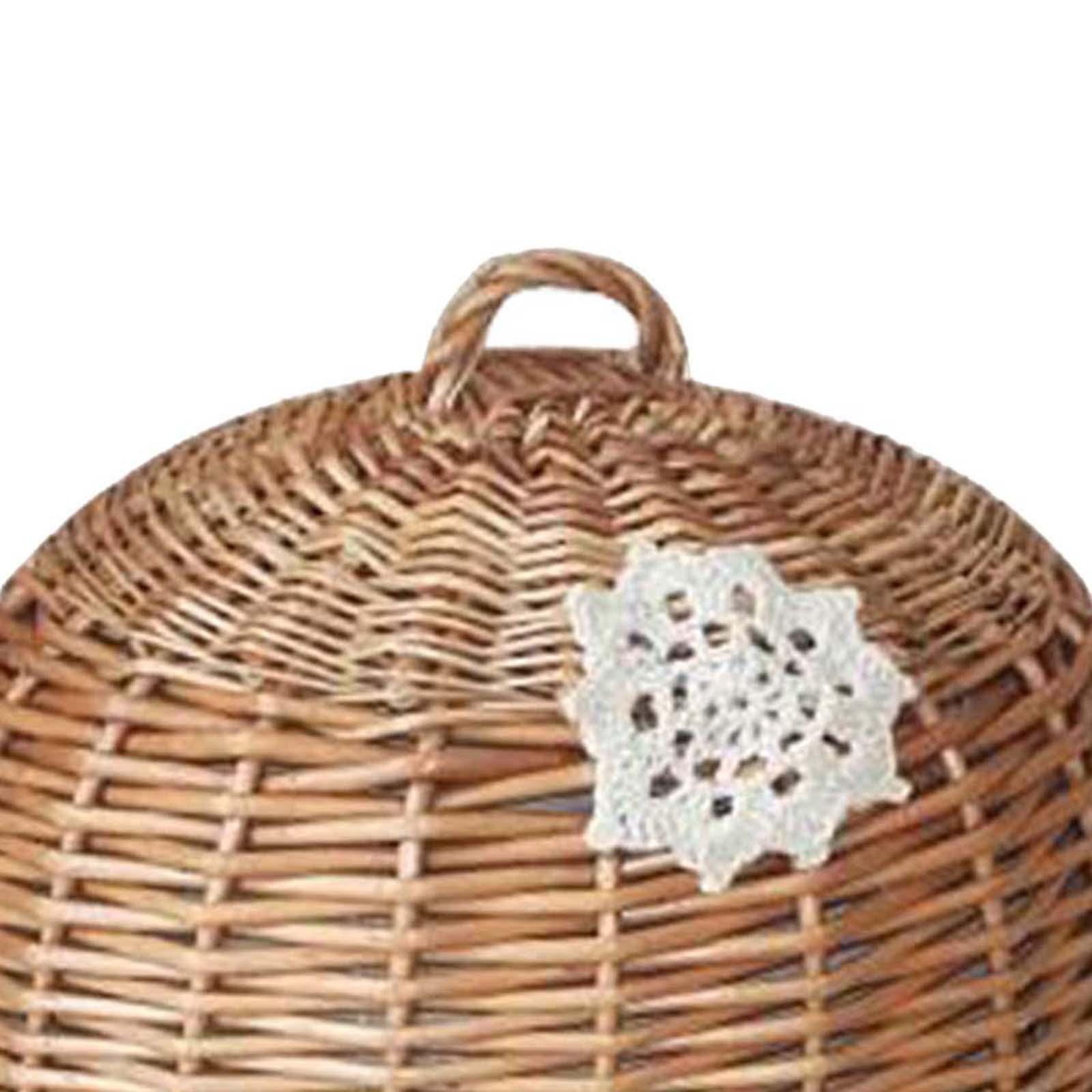Couvercle de dôme alimentaire  - Rattan Tray Handle avis et prix
