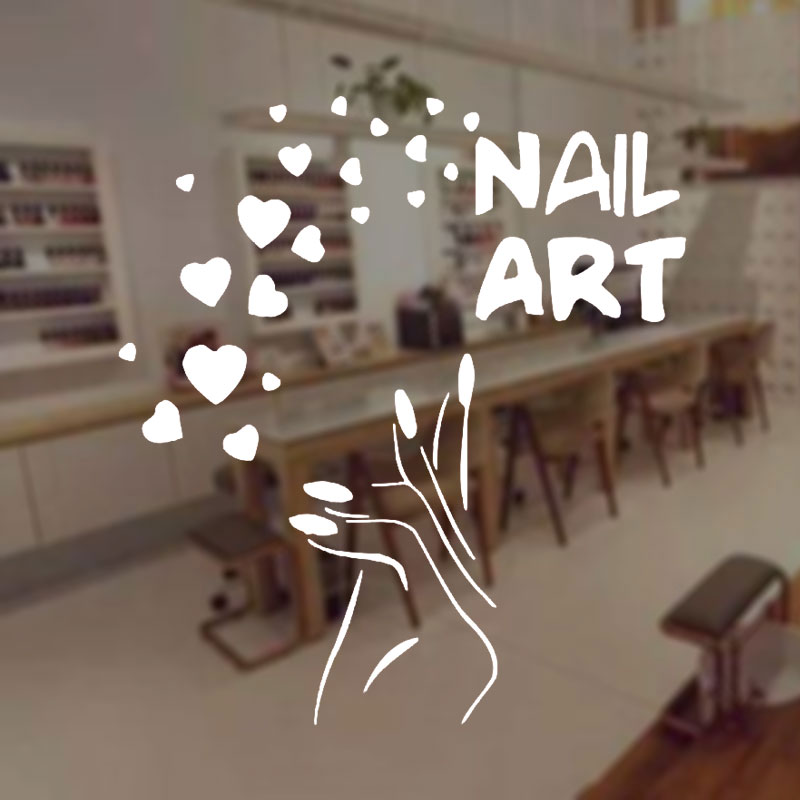 N64.Art-Décalcomanies murales  - Interior Design Nail Salon avis et prix