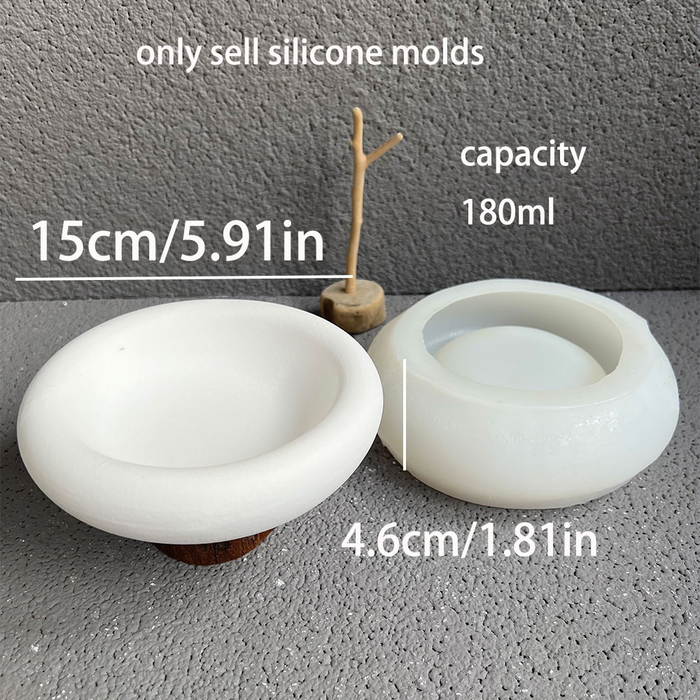 Moule en silicone pour bol ron - Terrazzo Pot Cement avis et prix