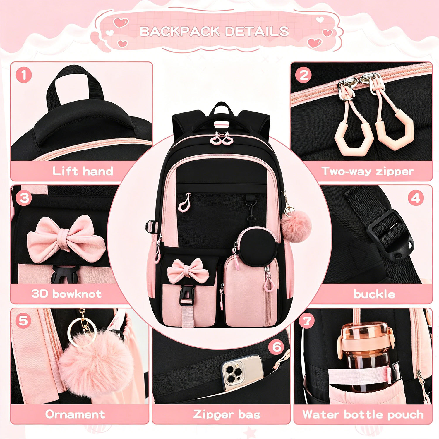 Ensemble de sacs d'école pour  - Interior Design Handbook avis et prix