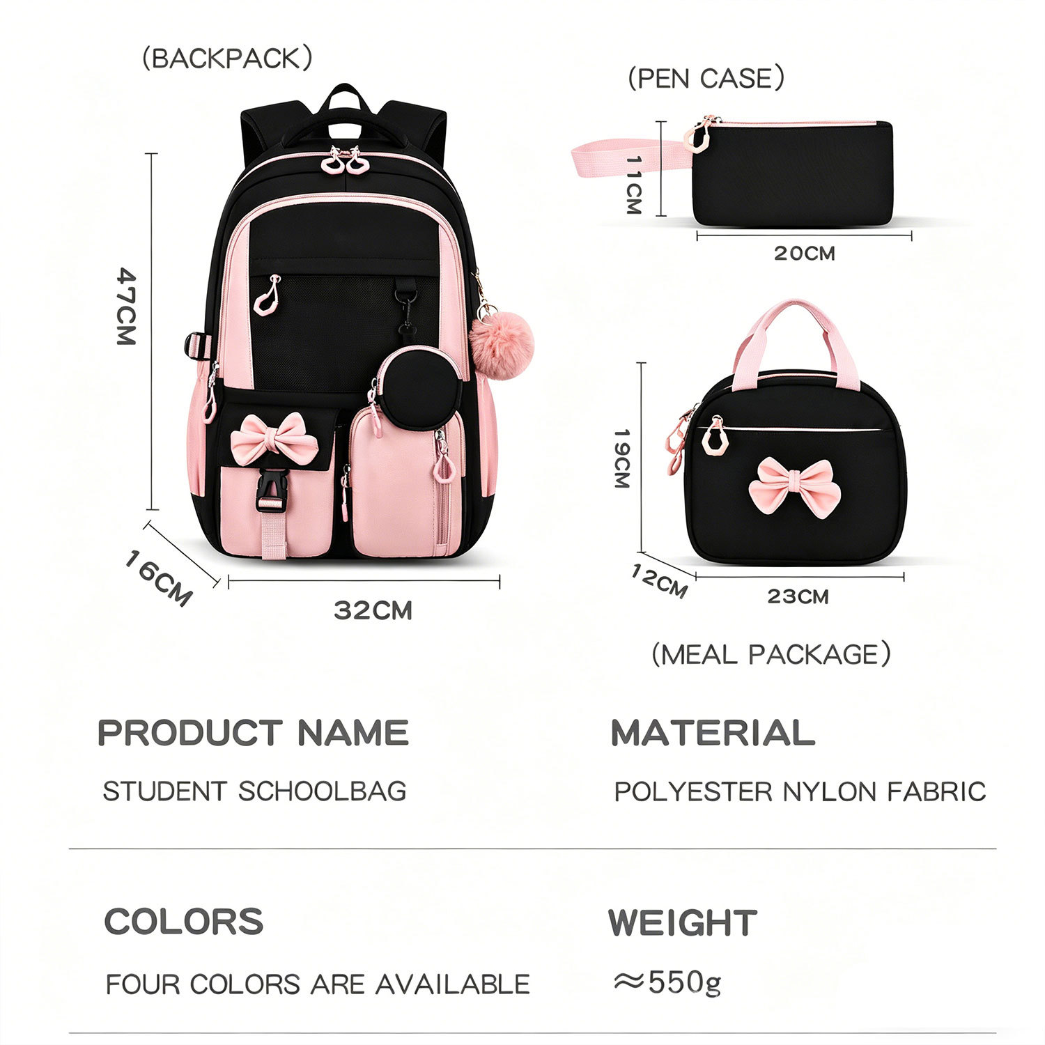 Ensemble de sacs d'école pour  - Interior Design Handbook avis et prix