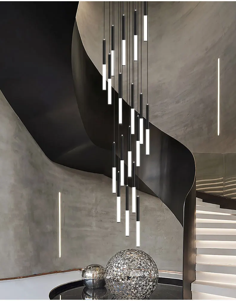 Lustre LED moderne au design c - Interior Design Youtube avis et prix