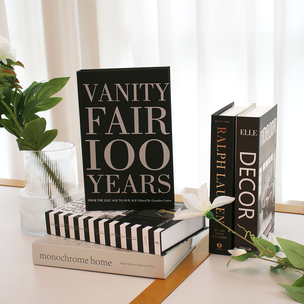 Faux livres de luxe pour décor - Interior Design Handbook avis et prix