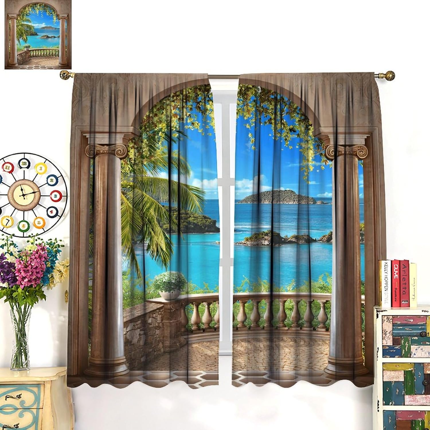 Rideaux et draperies à motif d - Interior Design Youtube avis et prix