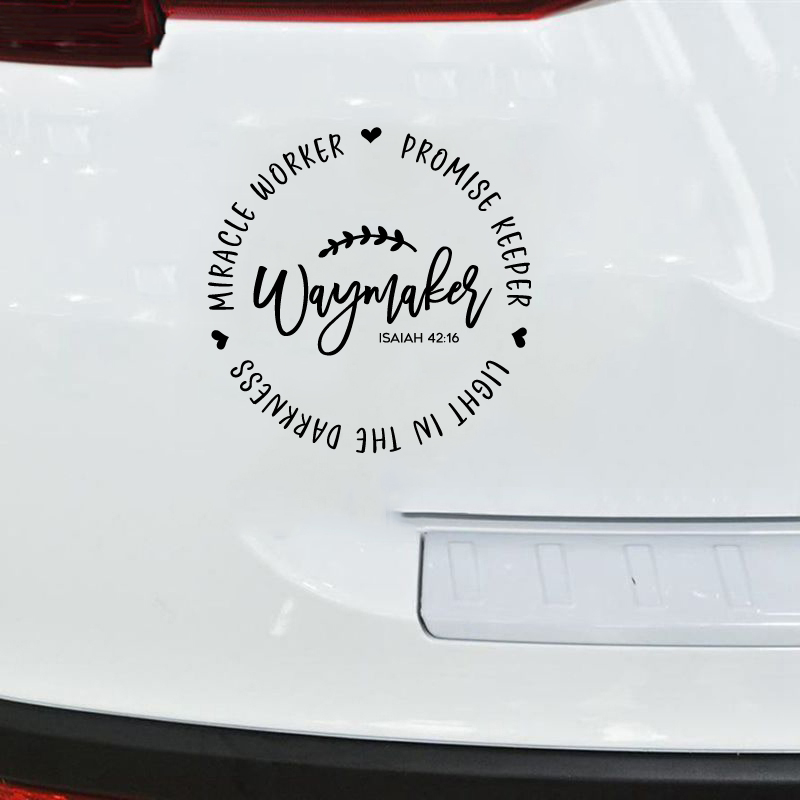 Waymaker-Autocollant en vinyle - Interior Design Quotes avis et prix
