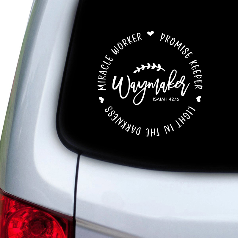 Waymaker-Autocollant en vinyle - Interior Design Quotes avis et prix