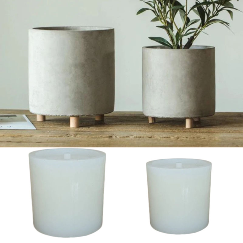 Grands moules en silicone pour - Terrazzo Pot Cement avis et prix