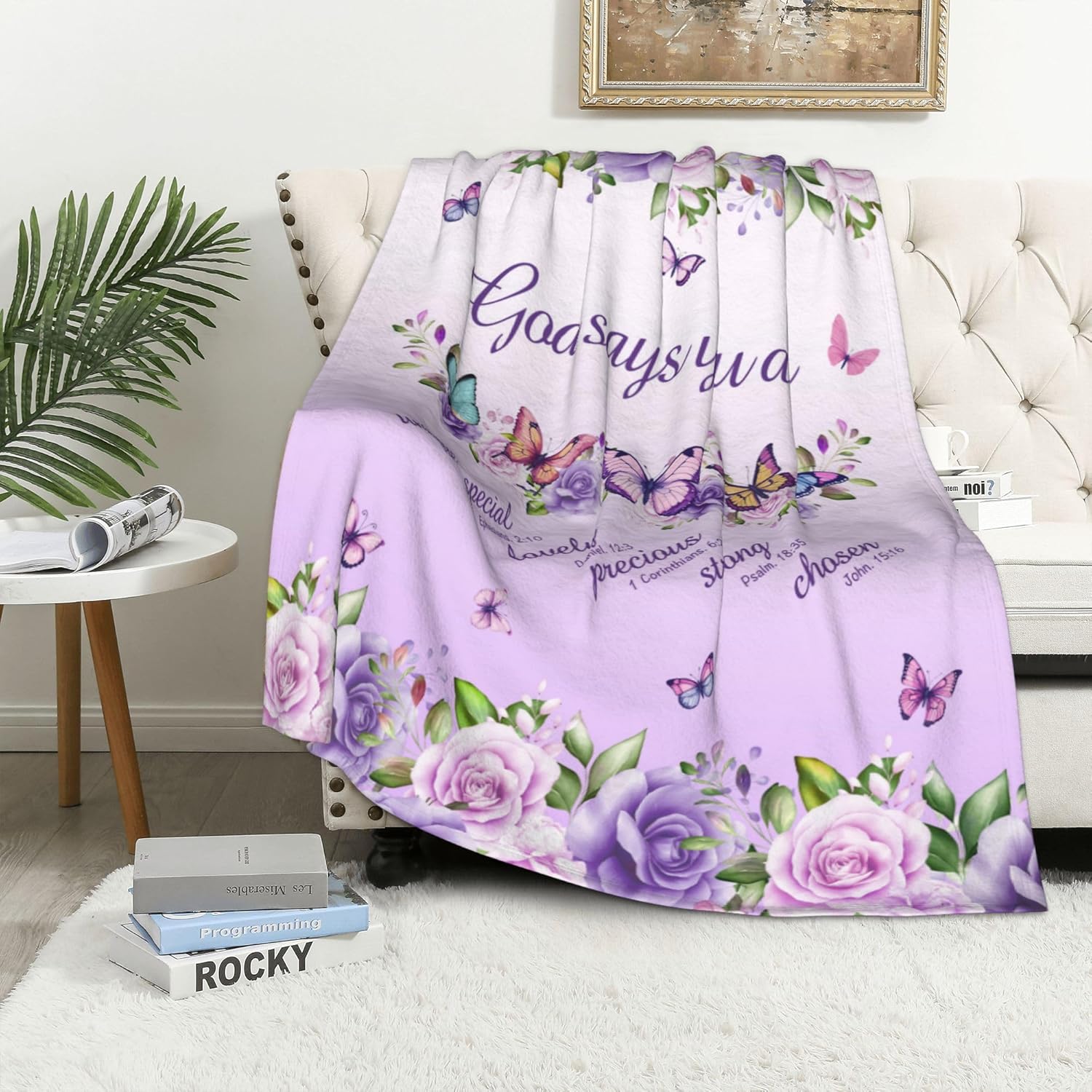 Couverture polaire avec citati - Interior Design Quotes avis et prix