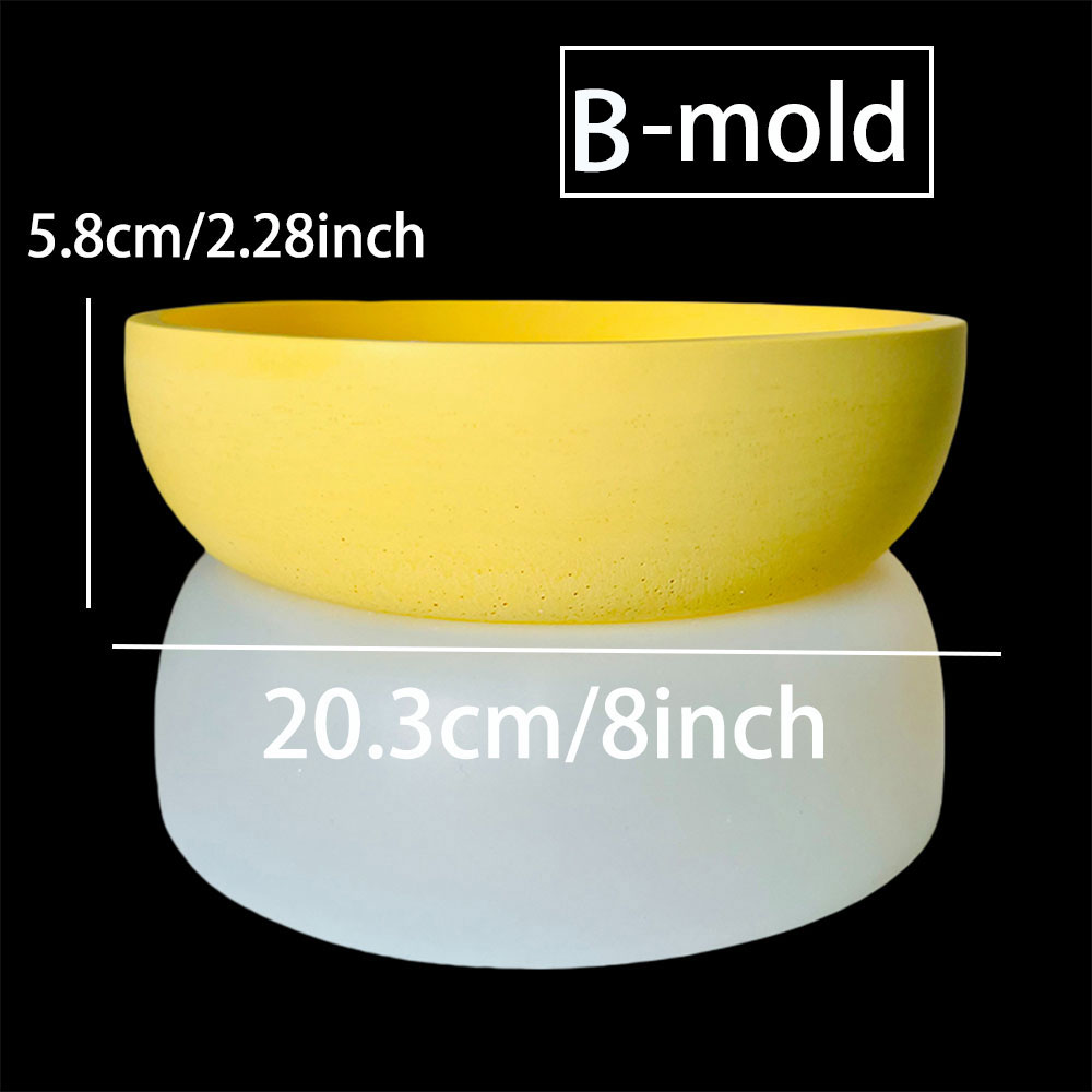 Grand bol rayé, moule en béton - Terrazzo Pot Cement avis et prix