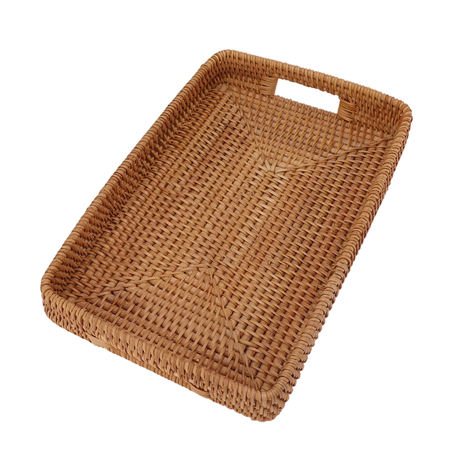 Plateau de service E5 avec poi - Rattan Tray Handle avis et prix