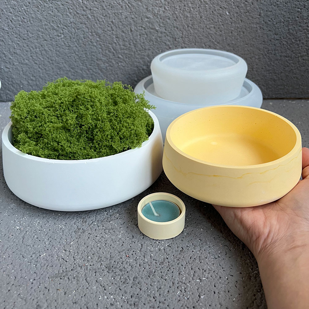 Bol en béton, moule en Silicon - Terrazzo Pot Cement avis et prix