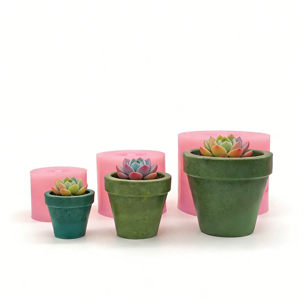 Ensemble de moules en silicone - Terrazzo Pot Cement avis et prix