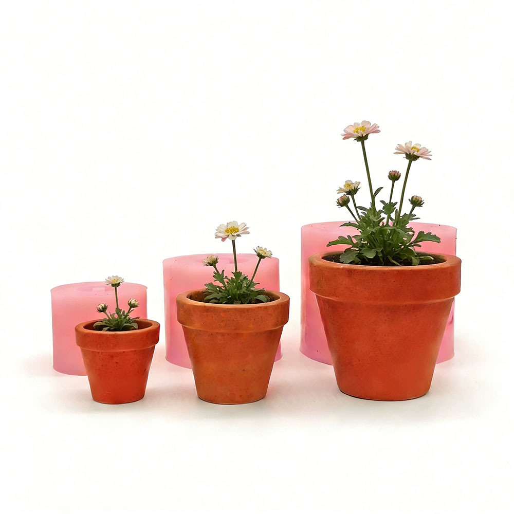 Ensemble de moules en silicone - Terrazzo Pot Cement avis et prix