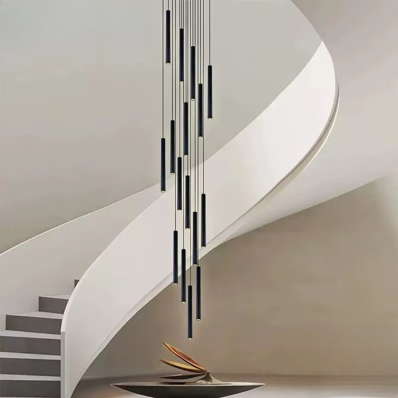 Lustre moderne noir au design  - Interior Design Youtube avis et prix