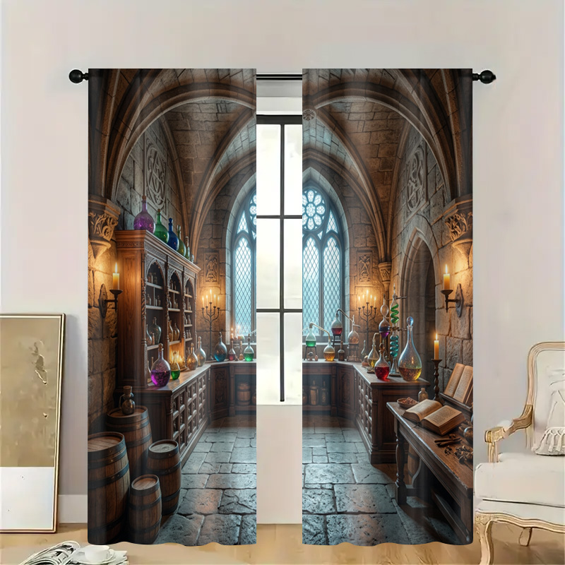 Rideaux de fenêtre gothiques p - Interior Design Youtube avis et prix