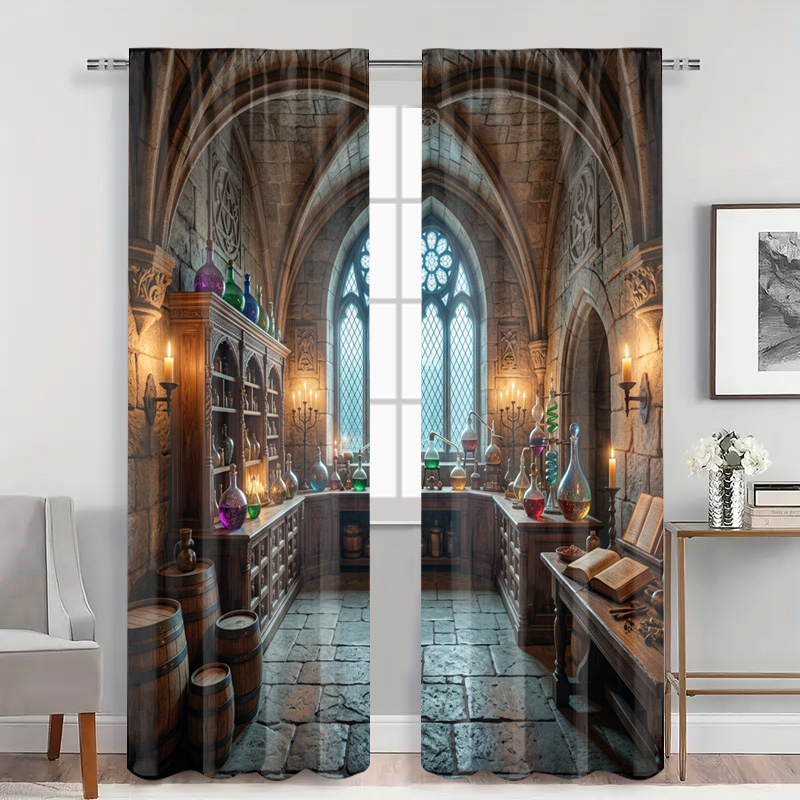 Rideaux de fenêtre gothiques p - Interior Design Youtube avis et prix