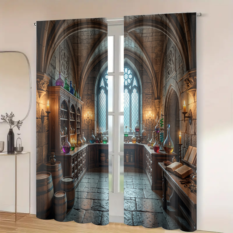 Rideaux de fenêtre gothiques p - Interior Design Youtube avis et prix