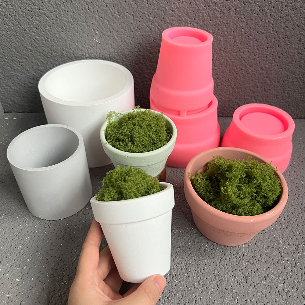 Grand Pot de Plante en Béton,  - Terrazzo Pot Cement avis et prix