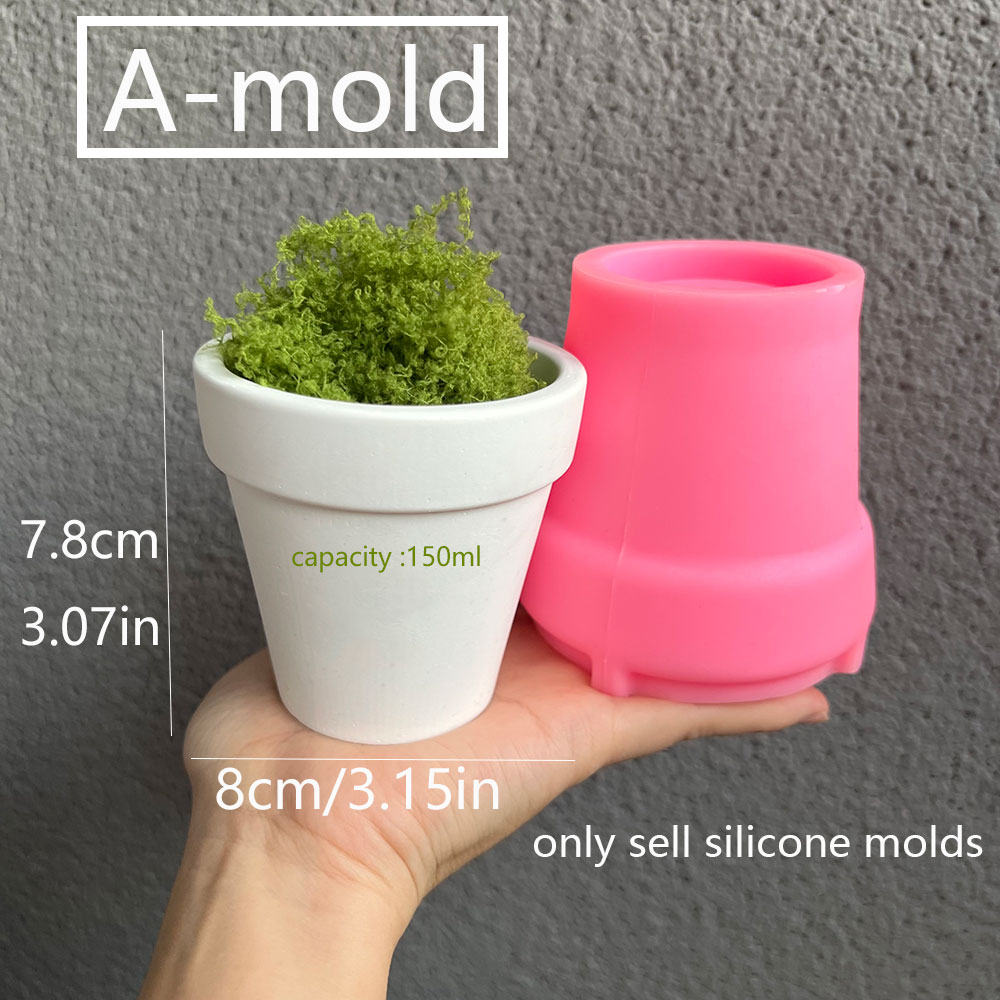 Grand Pot de Plante en Béton,  - Terrazzo Pot Cement avis et prix