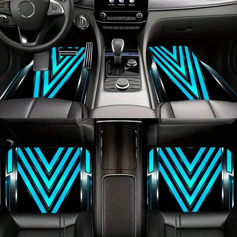Tapis de sol de voiture 5 pièc - Interior Design Tech avis et prix