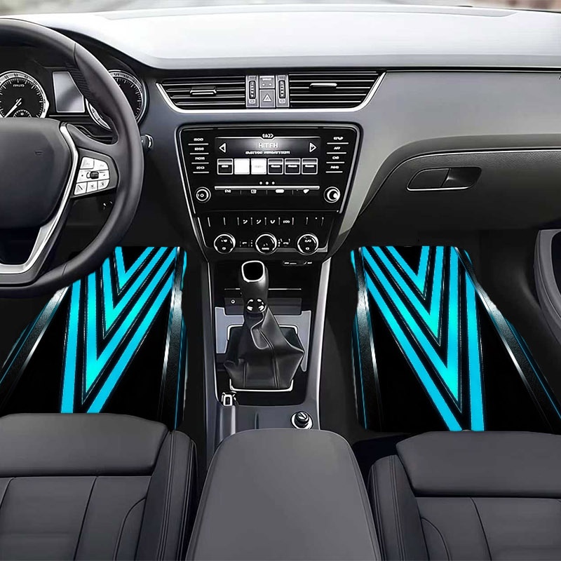 Tapis de sol de voiture 5 pièc - Interior Design Tech avis et prix