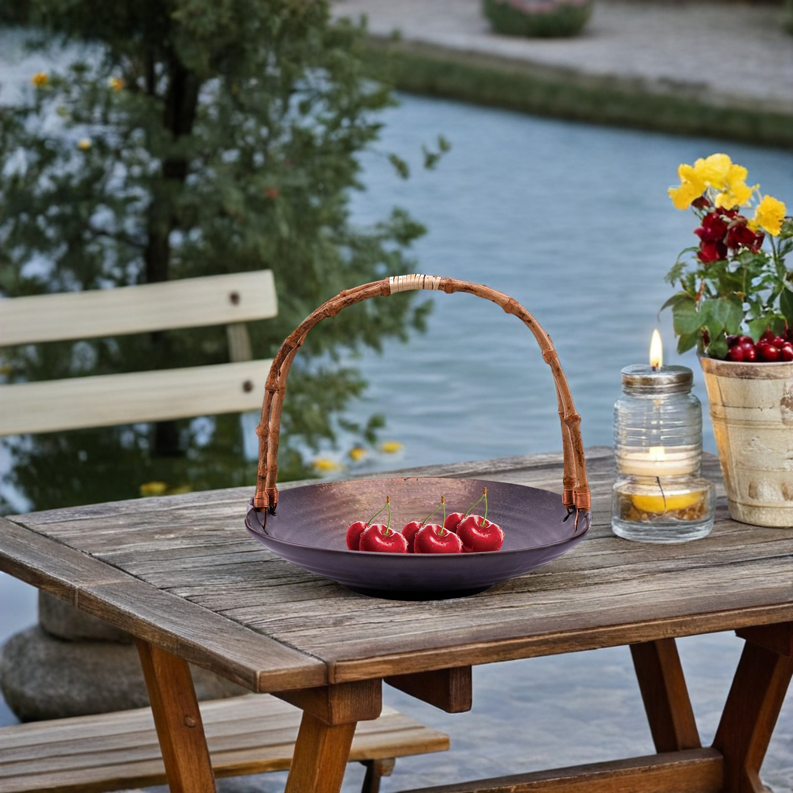 Poignée de remplacement en rot - Rattan Tray Handle avis et prix
